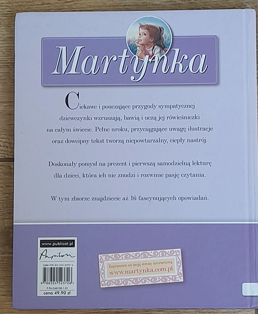 Książka Martynka Twoje dobranocki