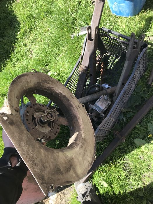 Продам самодельный трактор Планета мотор и Запорожец коробка