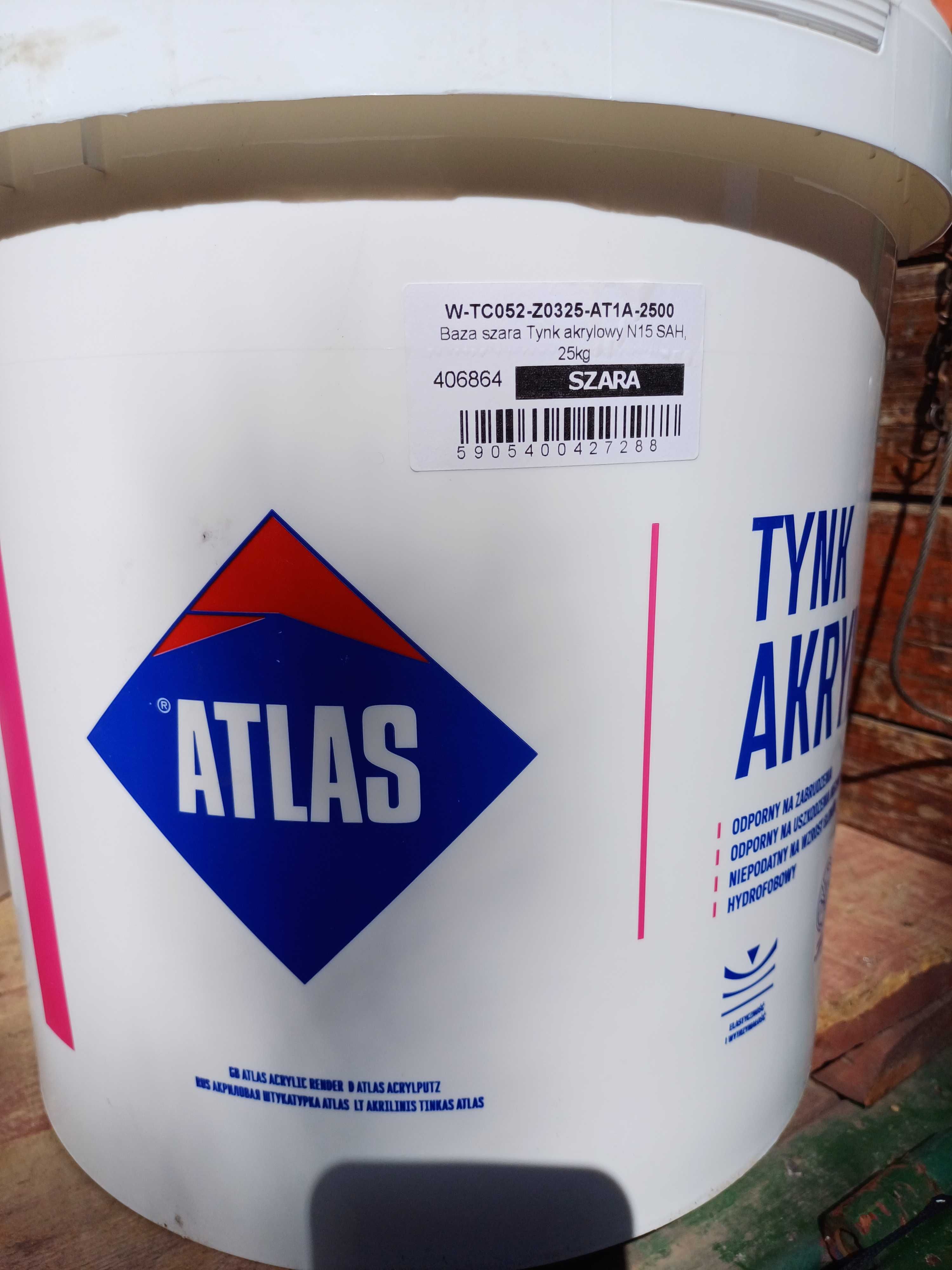 Tynk akrylowy Atlas