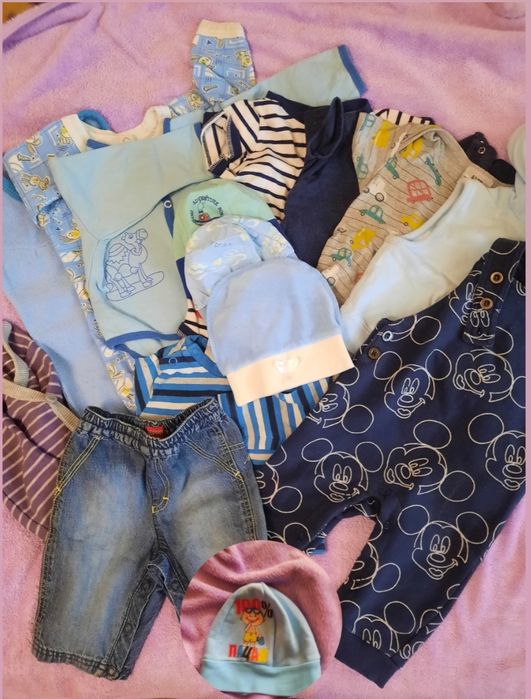 Пакет одягу для хлопчика 0-9міс