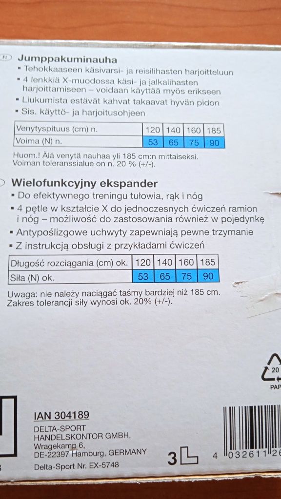 NOWY ! Wielofunkcyjny ekspander do treningu.