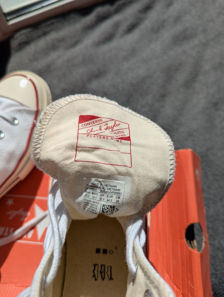 Кеди Converse CHUCK 70 HI WHITE