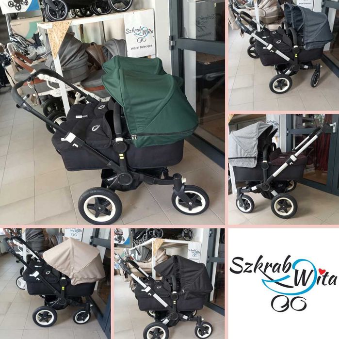 Bugaboo Donkey rok po roku dla bliźniąt GWARANCJA Szkrab Wita