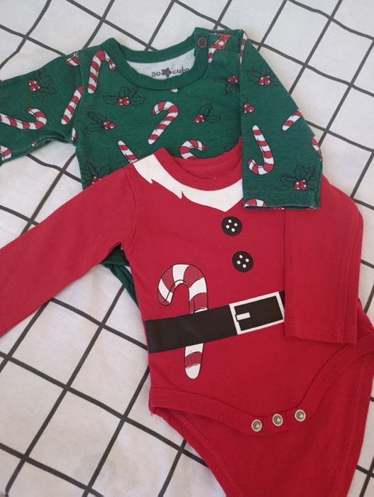 Новорічні боді на довгий рукав