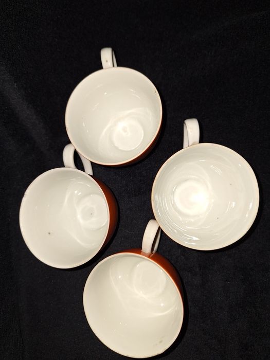 Kolekcja PRL stara mała filizanka x 4 porcelana Ćmielów