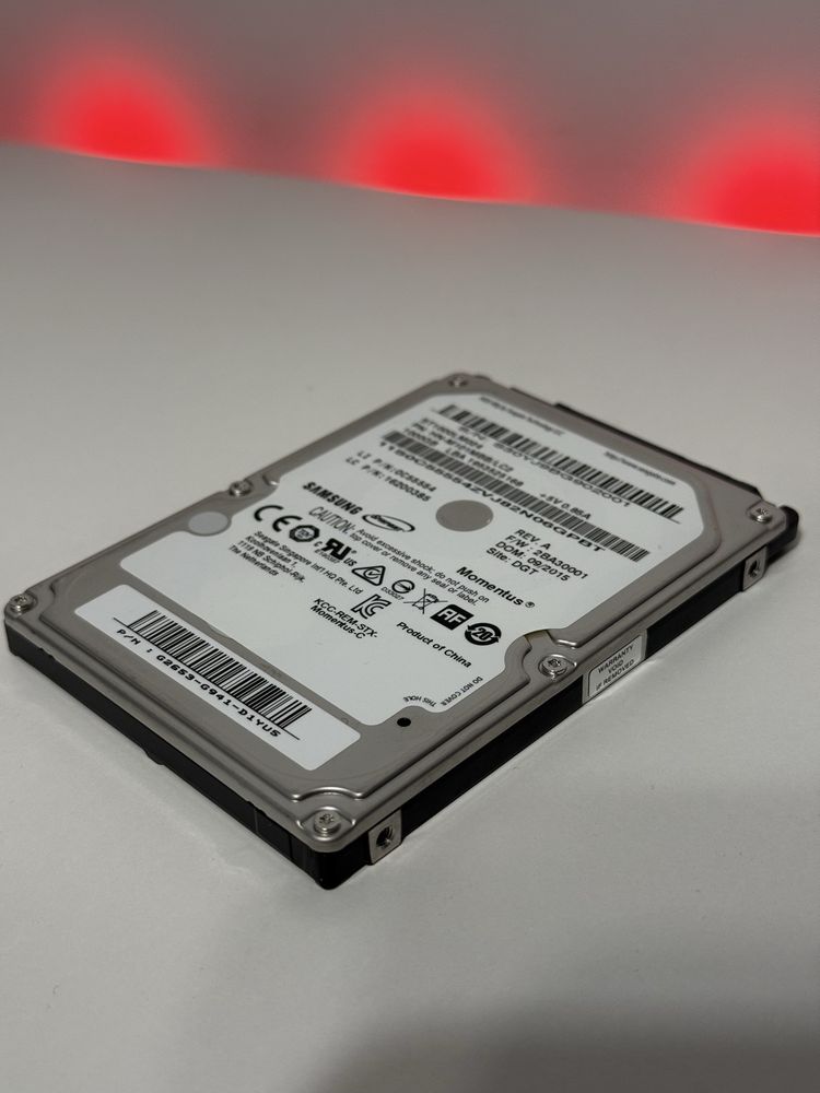 Pamieć ram ddr 3, 4 sodimm dysk 2,5 1Tb i 500Gb
