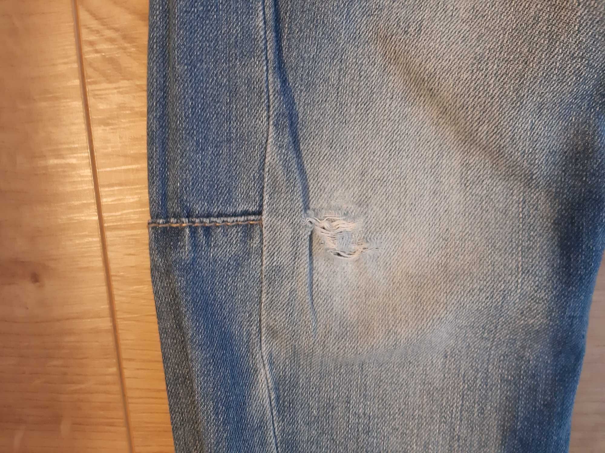 Spodnie chłopięce jeansowe rozm 110