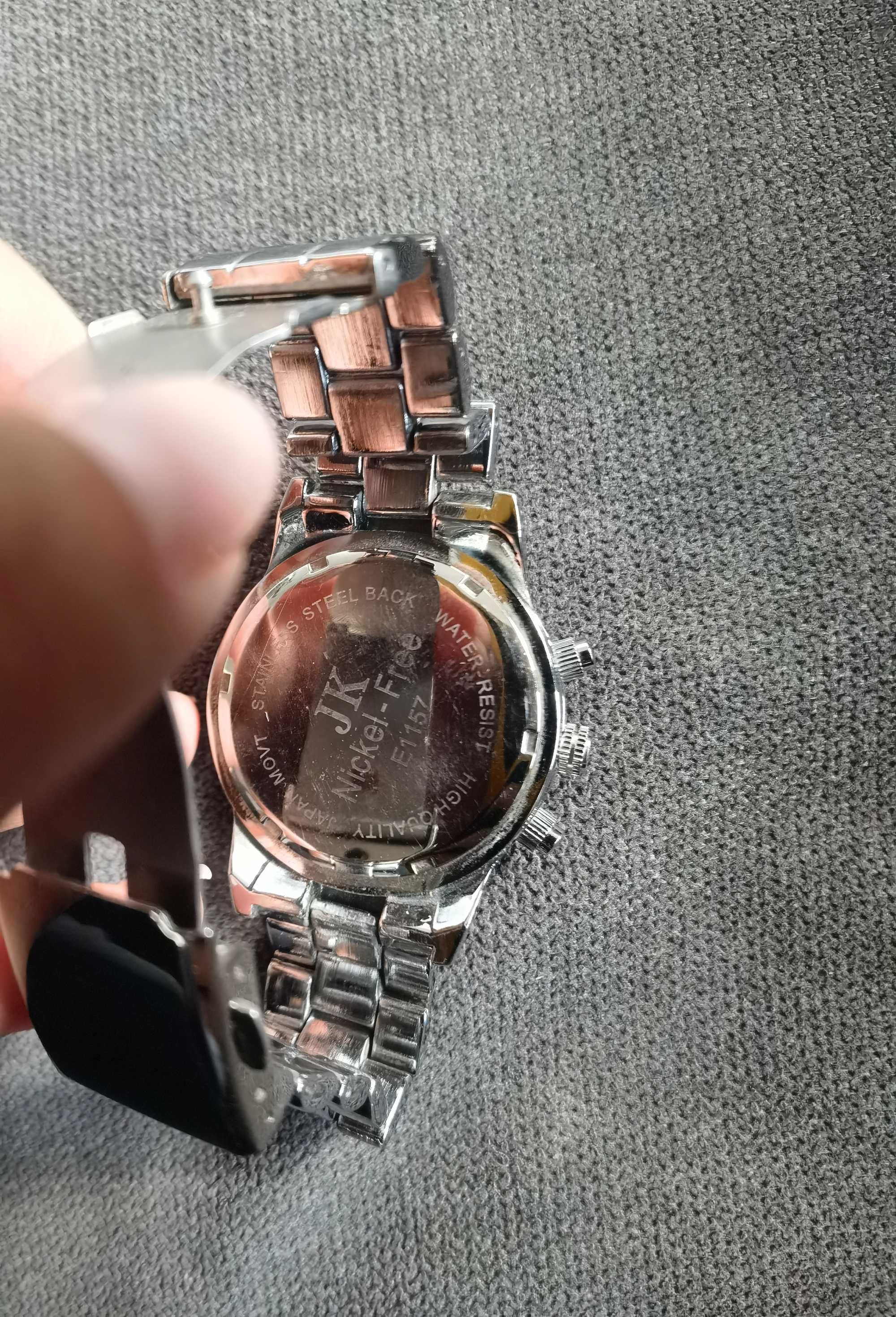 Zegarek Jordan Kerr srebrny E1157