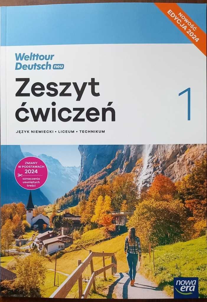 Welttour Deutsch neu 1 Zeszyt ćwiczeń język niemiecki Edycja 2024