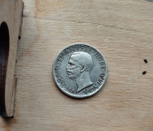 5 лир 1927 серебро