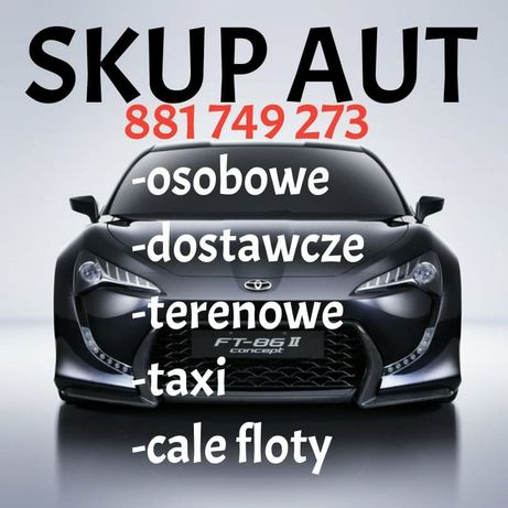 Skup Aut Białystok 24/7 Skup samochodów osobowych , busów , motocykli