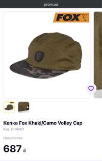 Нова Кепка Fox Khaki/Camo Volley Cap