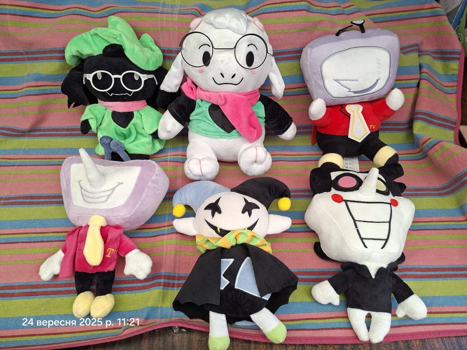 Дельтарун Deltarune Тенна 30 см Спамтон Ральзей Ralsei Tenna Spamton