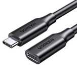 Kabel Ugreen 10387 USB-C - USB-C QC 4K 60Hz 100W 5A 10Gb/s 1m czarny
