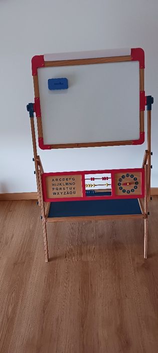 Quadro didatico com duplo quadro