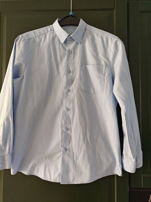 Reserved 152cm koszula niebieska