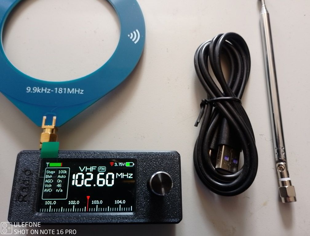 Радіоприймач ATS mini Wi-Fi остання версія SI4732 (ATS-20plus)
