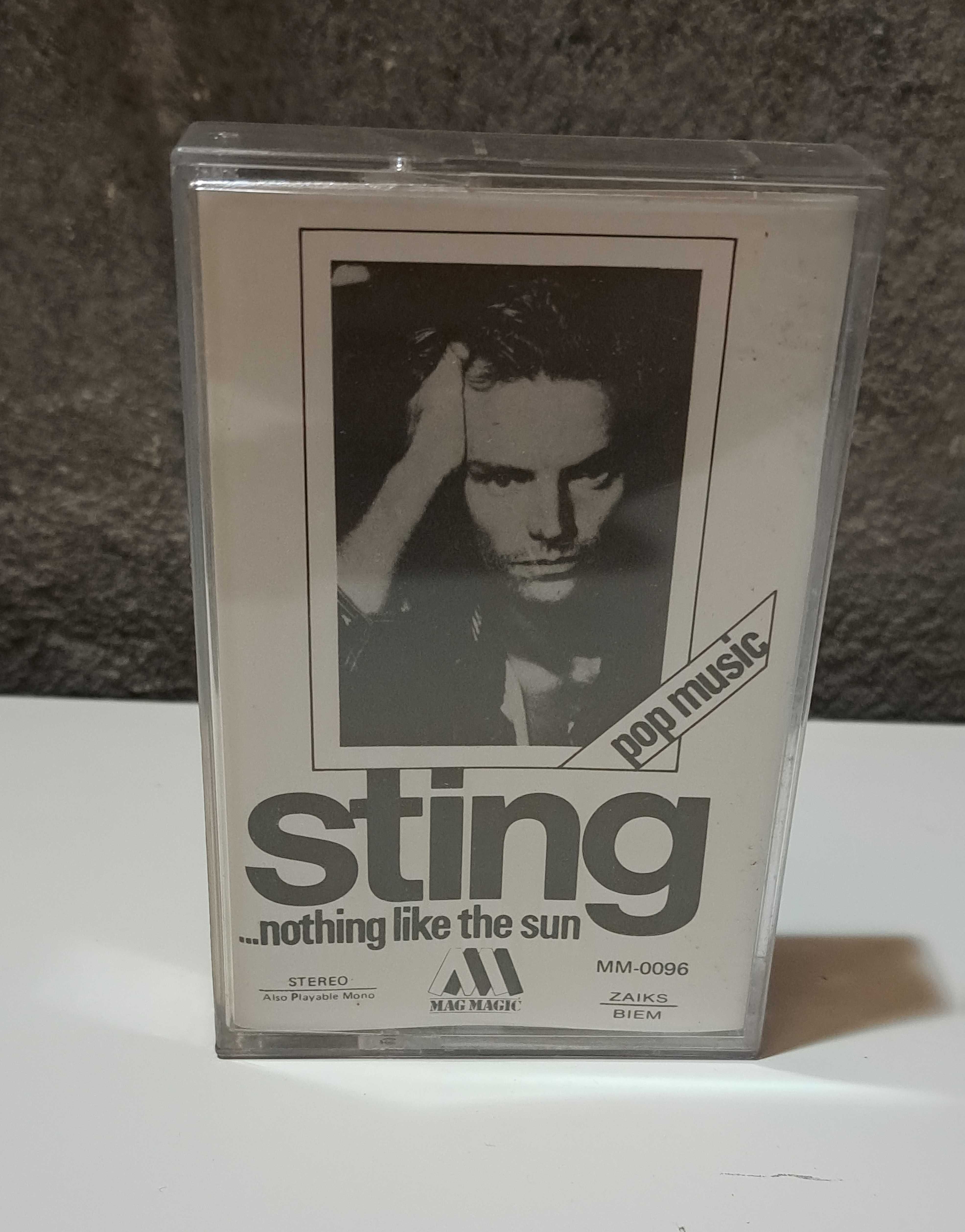 Sting Nothing like the sun kaseta audio