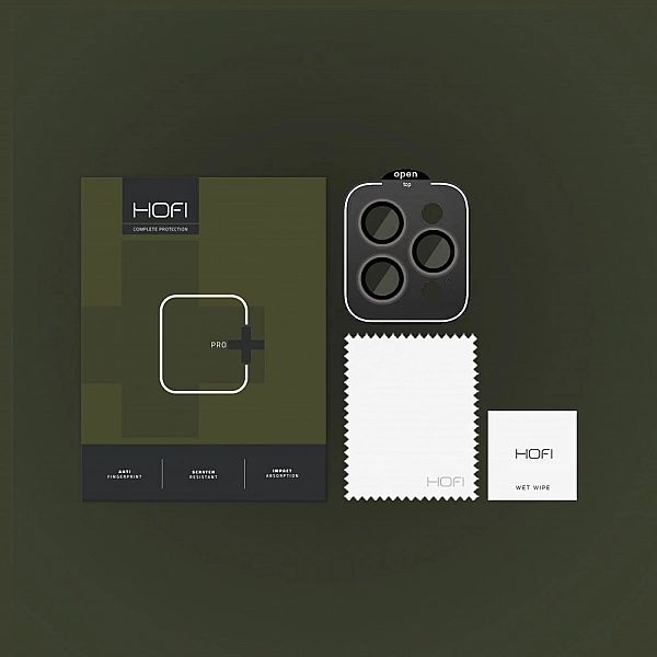 Osłona Aparatu Hofi Camring Pro+ Iphone 15 Pro / 15 Pro Max Black