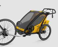 NOWA Przyczepka rowerowa THULE Chariot Sport 1 Yellow dla 1 dziecka