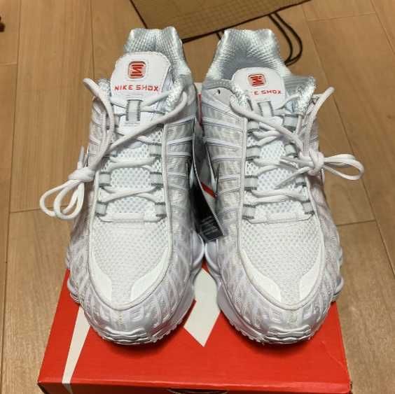 Nike Shox TL White Metallic Silver r.38