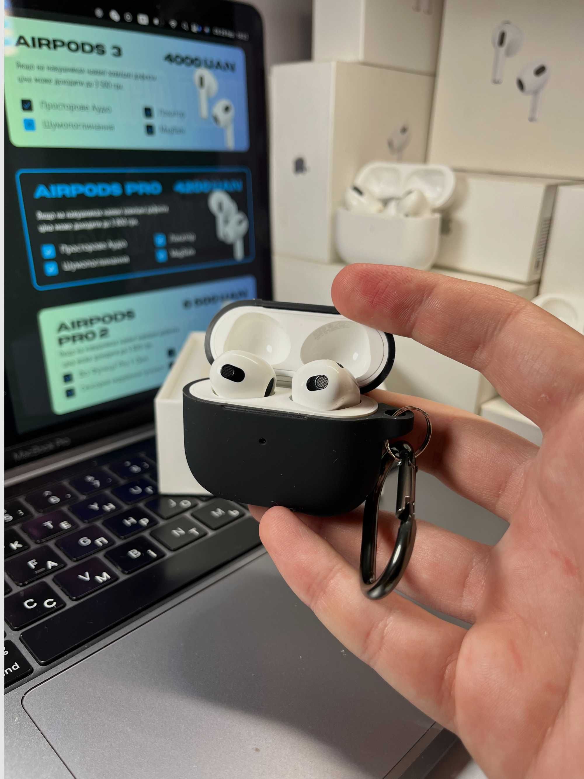 AirPods 3 with MagSafe Case (Lightning) (A2565) Магазин AirShop