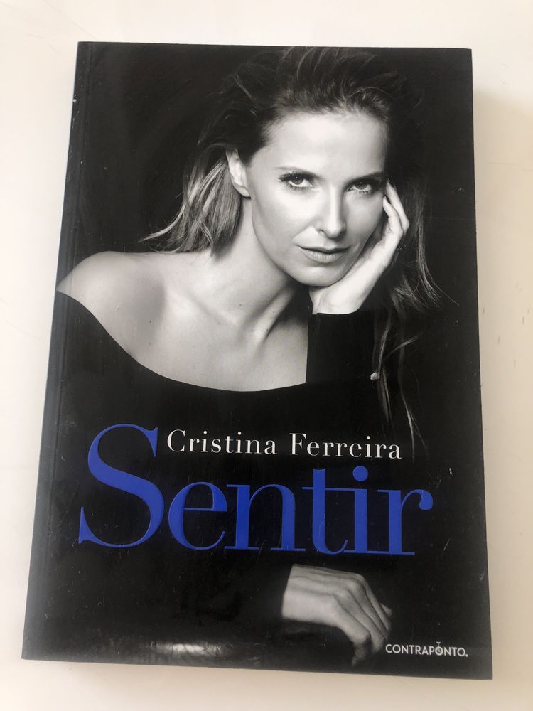 Livro Sentir de Cristina Ferreira
