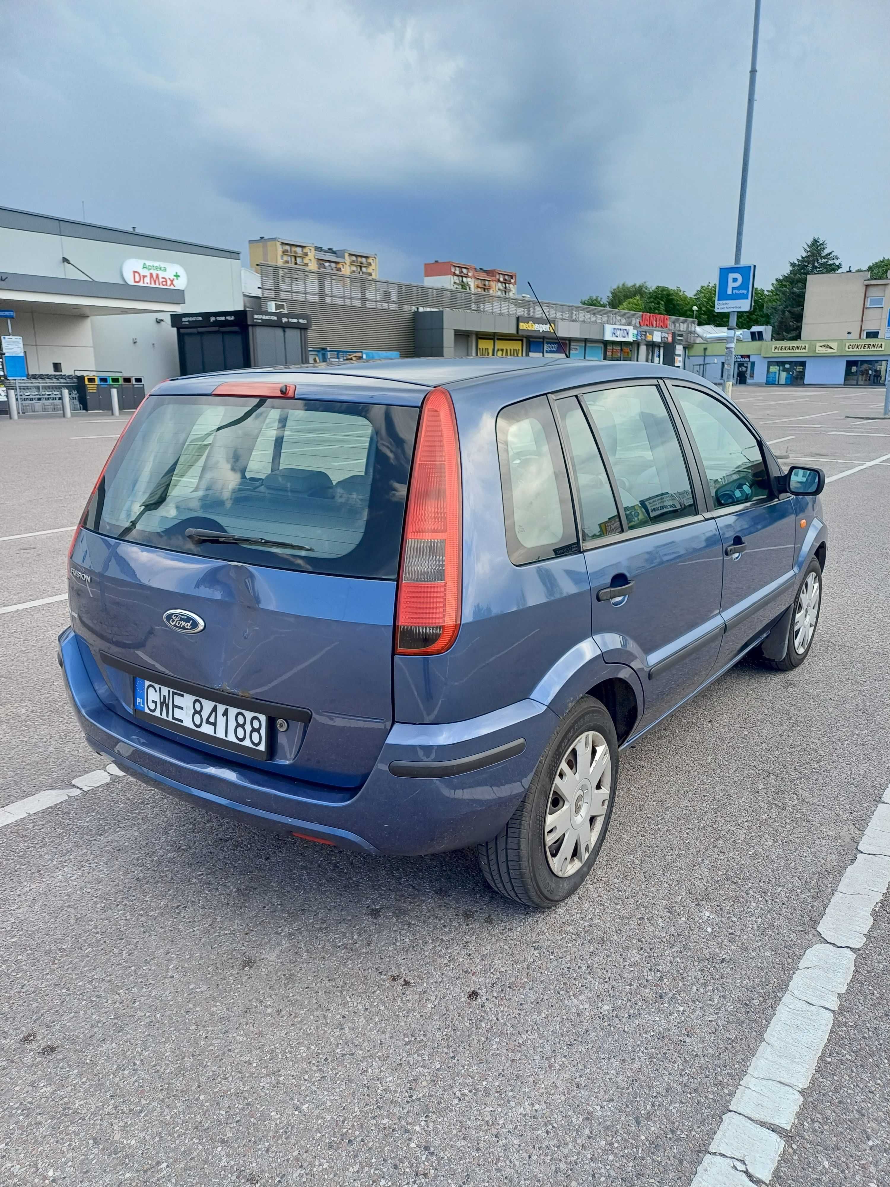 Ford Fusion 1.4 benzyna 2005 rok