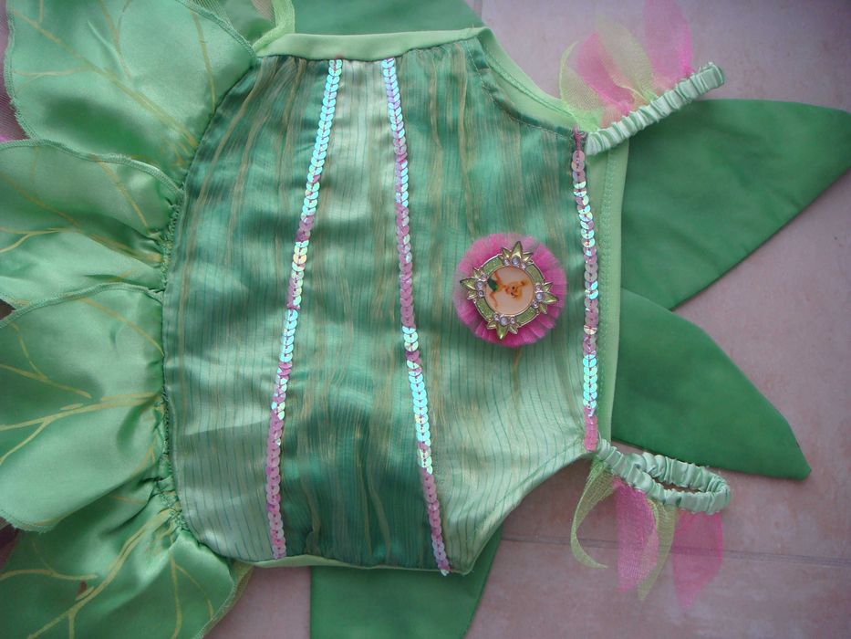 strój karnawał przebranie elf wróżka księżniczka DZWONECZEK 98/104