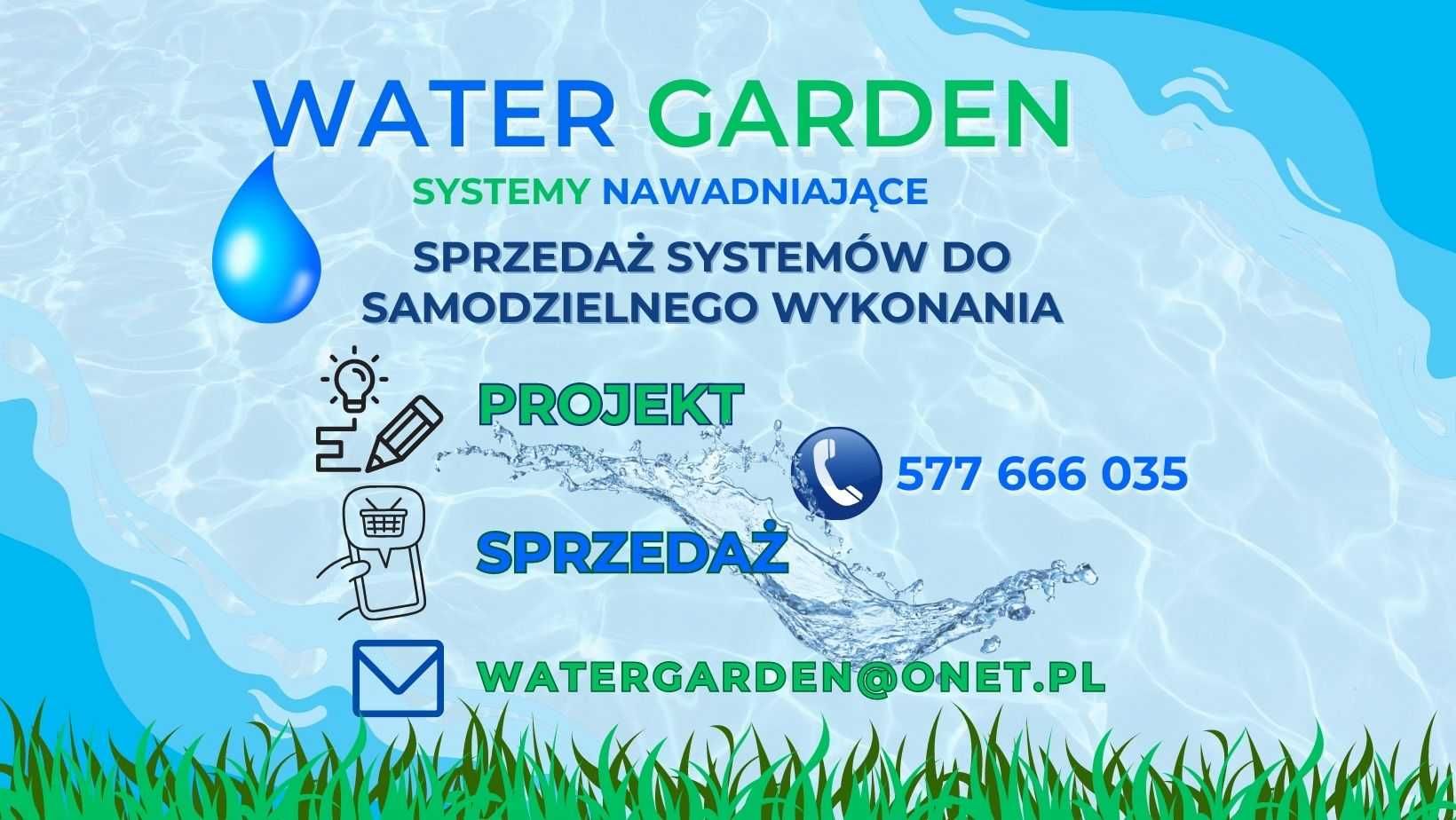 Projekt sprzedaż systemów nawadniania do własnego montażu