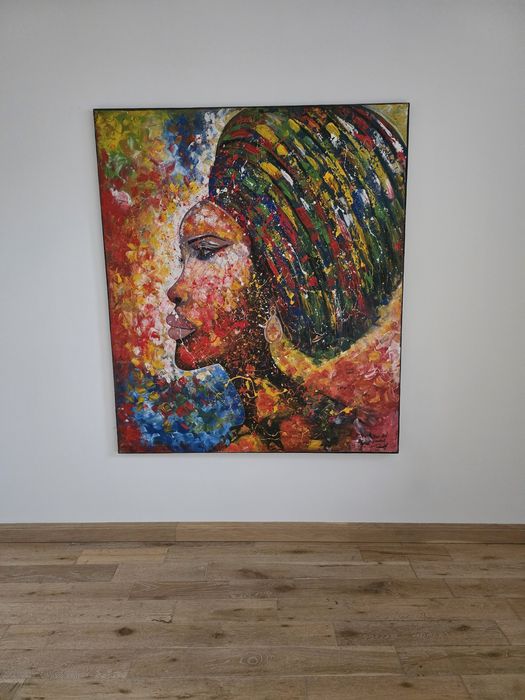 Obraz malowany na płótnie 130x150