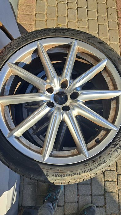 Koła 19 cali 5x110 alfa romeo prawie nowe opony lato