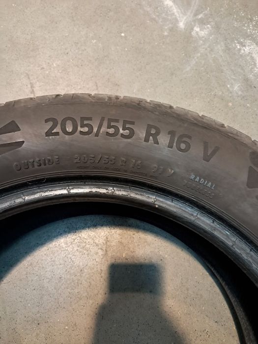 4 opony letnie Continental 205/55/R16 2021 r