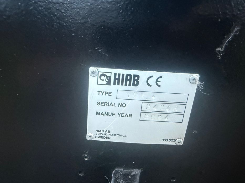 Кран маніпулятор HIAB 175/4