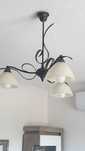 2 Lampy do salonu wiszaca i stojaca