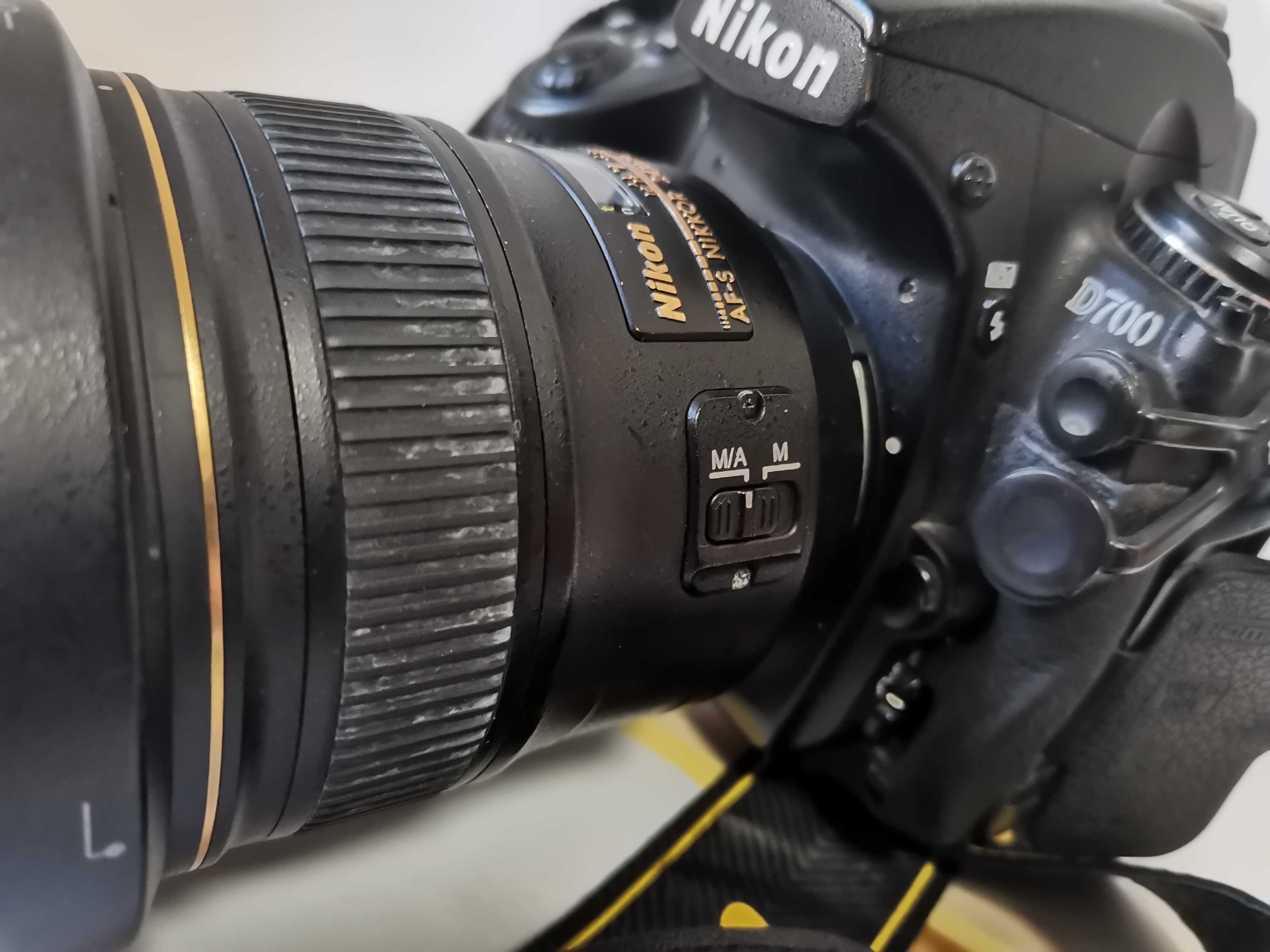 Obiektyw Nikon F AF-S NIKKOR 24mm f/1.4G ED+ Nikon D700 Gratis!