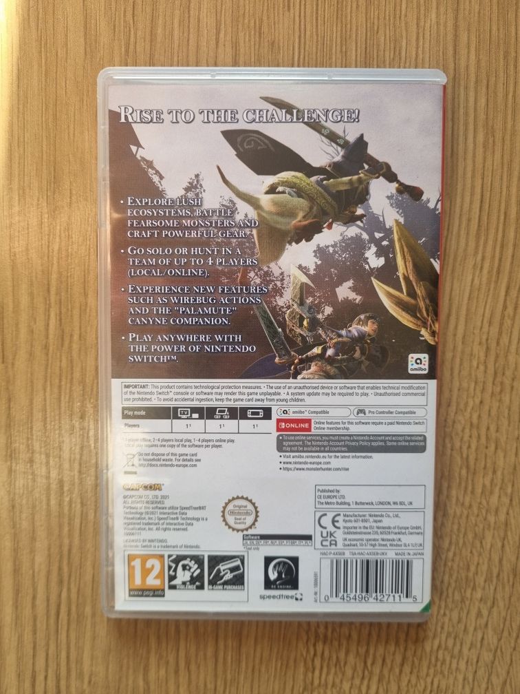Monster Hunter, Nintendo Switch