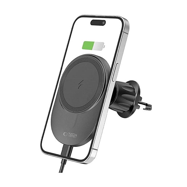 Uchwyt Tech-Protect MM15W-V1 samochodowy na telefon z ładowarką indukc