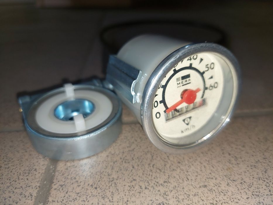 Nowy zestaw naprawczy licznik+ślimak+linka Romet komar ogar kadet polo