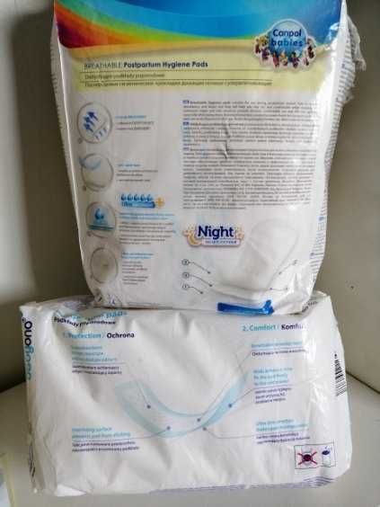Podkłady poporodowe Canpol Babies i inne