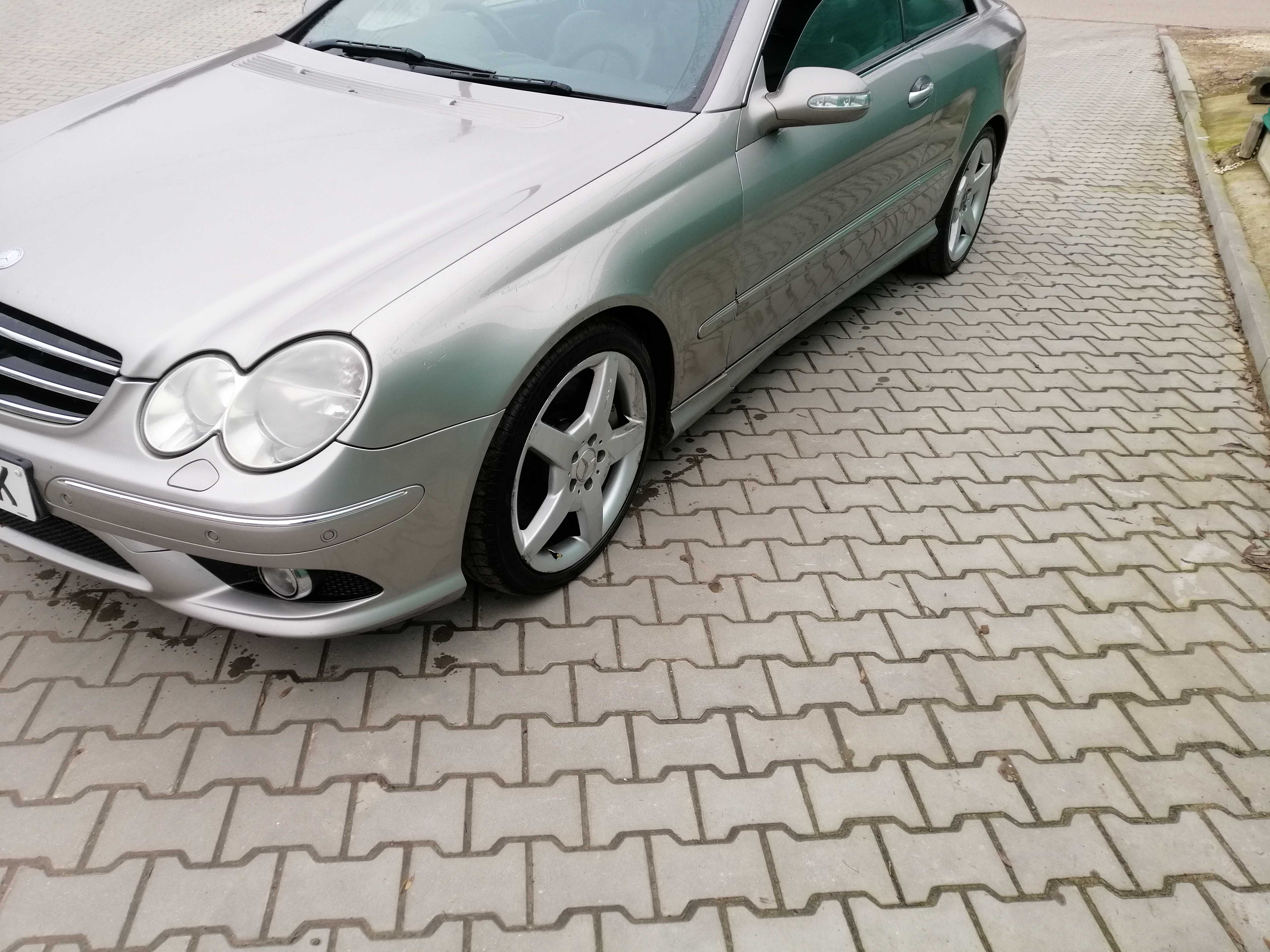 Mercedes clk w209 kolor C723 maska blotnik prawy lewy drzwi przod tyl