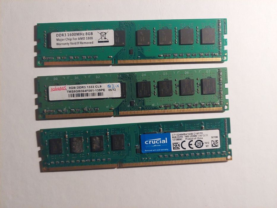 ddr3 8gb 1600 1333 оперативна пам'ять для ПК