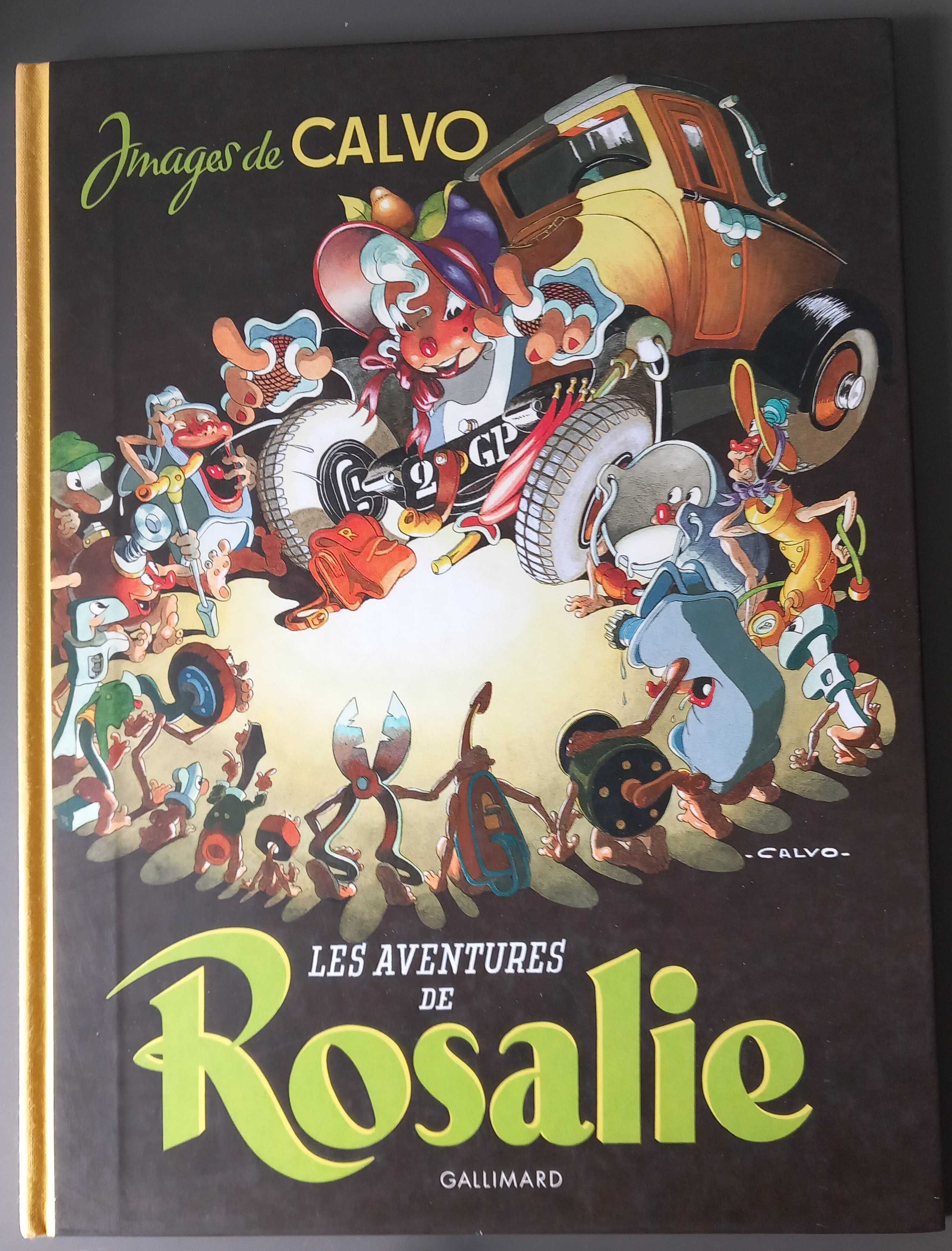 Calvo- Les Aventures de Rosalie [Gallimard] clássico da BD francófona