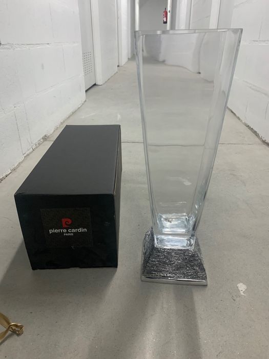 Jarra cristal decorativa Pierre Cardin