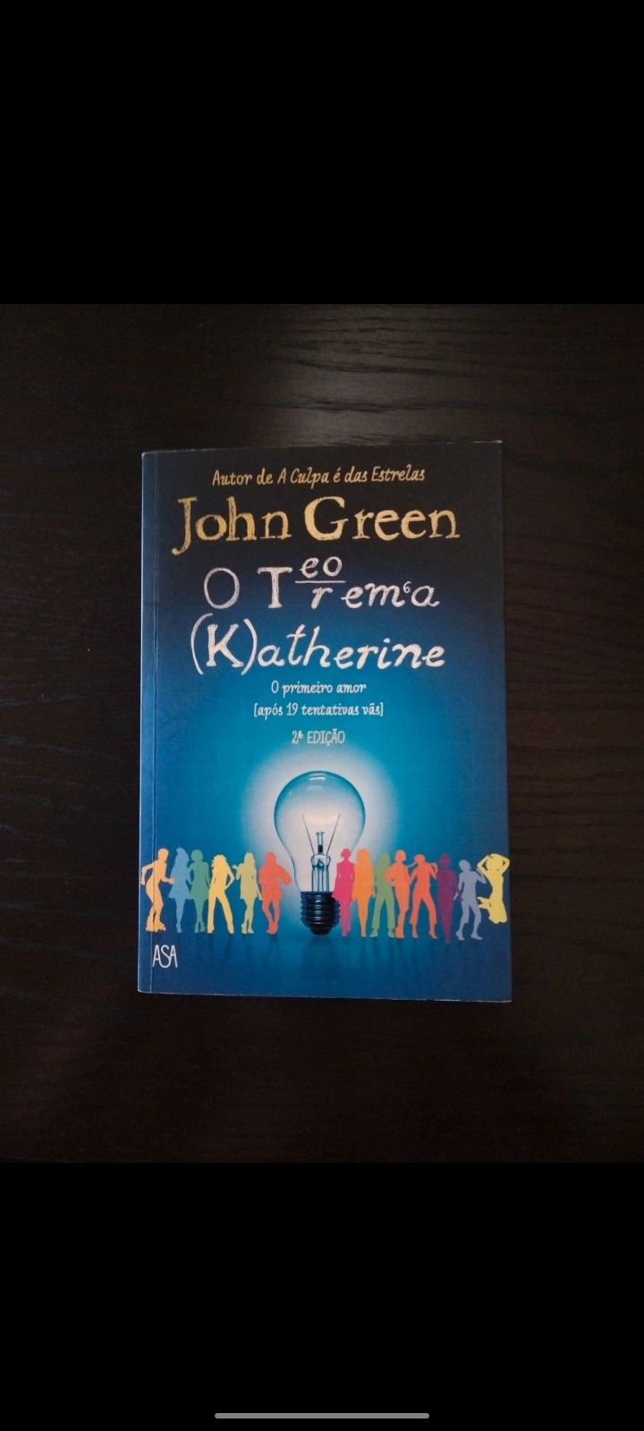 Livro "O Teorema de Katherine", John Green