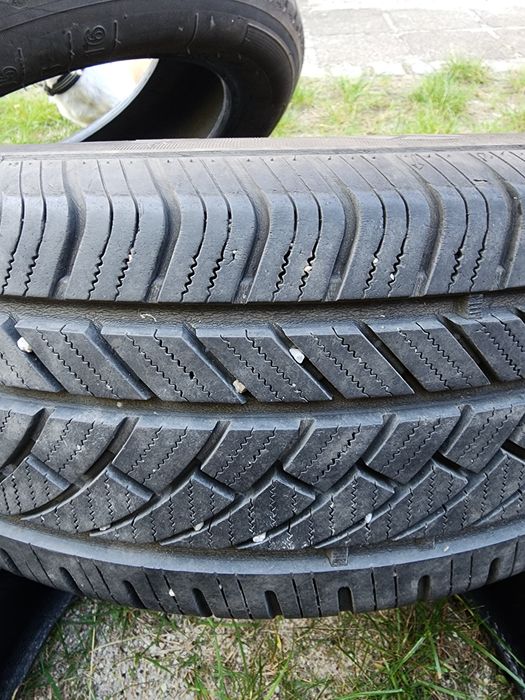 Opony zimowe, cezna za 2szt, jak nowe 205/55r16