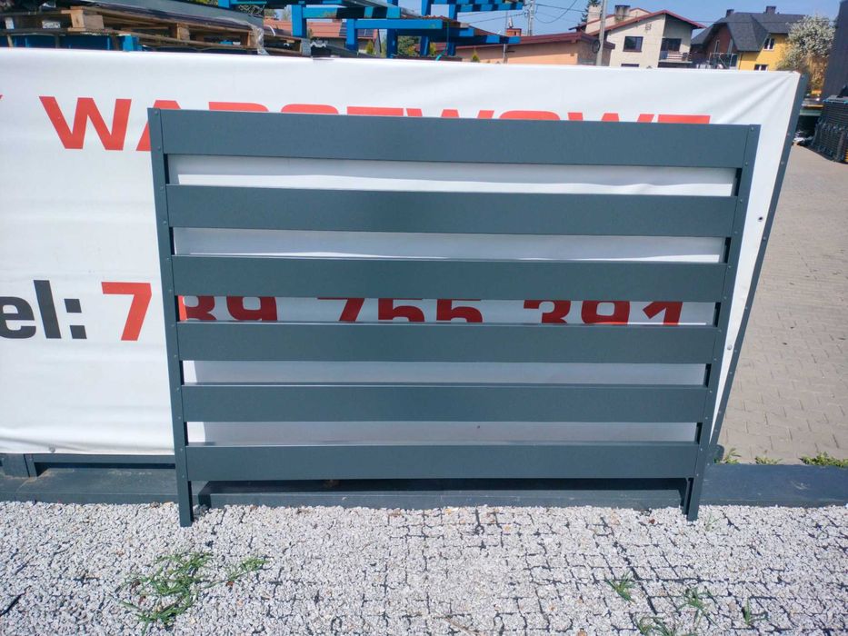 Ogrodzenie Panelowe panel ogrodzeniowy 2,5x1,5m brama ściana płot stal