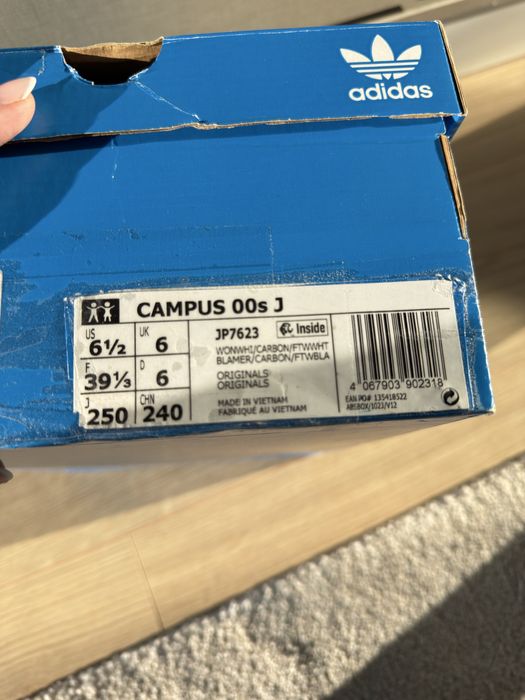 Vendo sapatilhas Adidas Campus 00s J