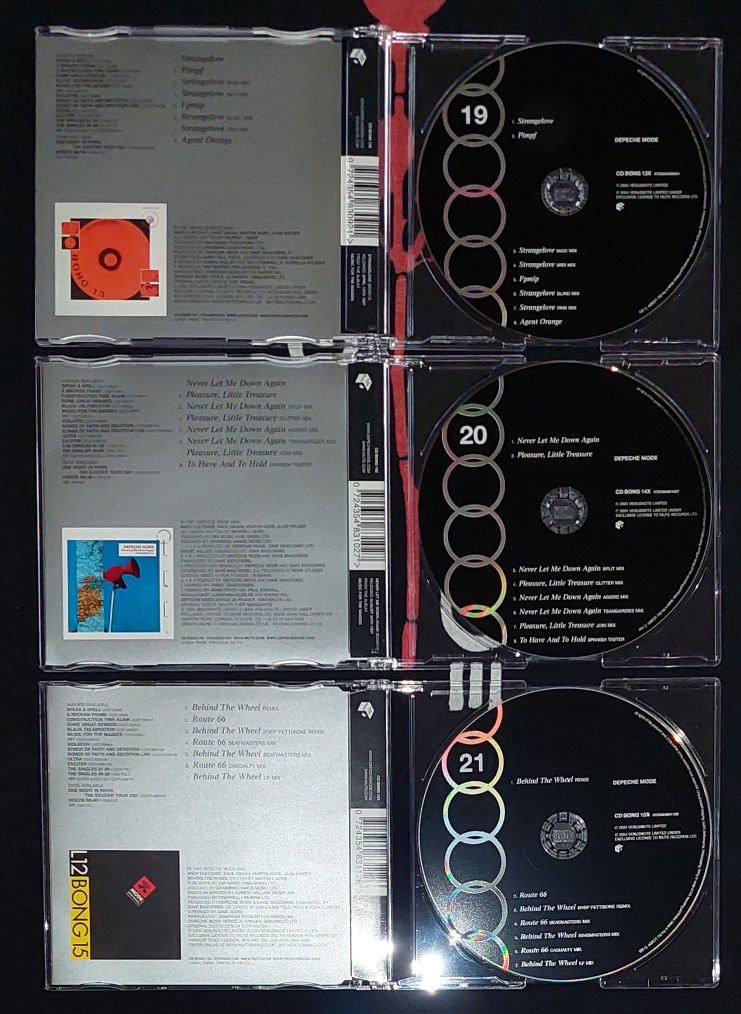 Depeche Mode Singles 19-24 ( Box Sets 4 ) 6 CD 2004