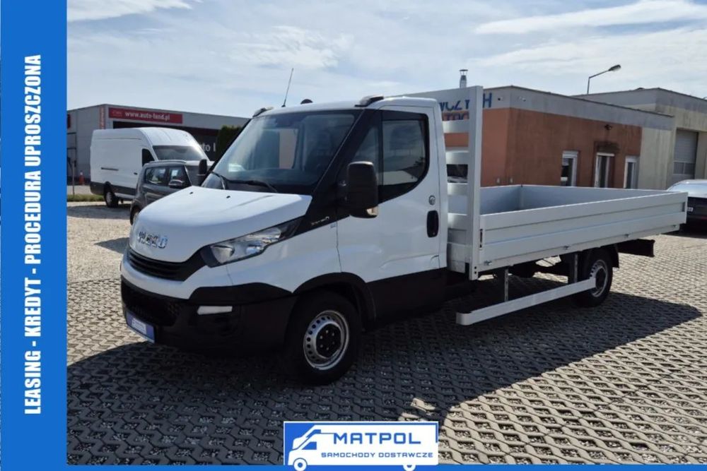 Iveco Daily 35S16, nowa skrzynia 4,40 x 2,30m, klimatyzacja  R.osi 4.10m, plandeka, platforma, 3.5T, KAT.B, manual